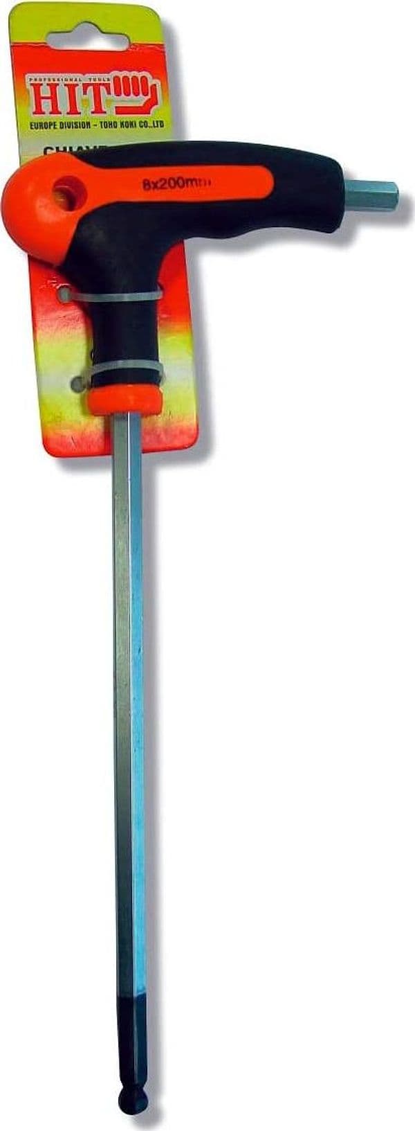 HIT - CHIAVE A "T" ESAGONALE CON BALL POINT 3 MM in Chiavi esagonali Stockdoc - Terni, commercioVirtuoso.it