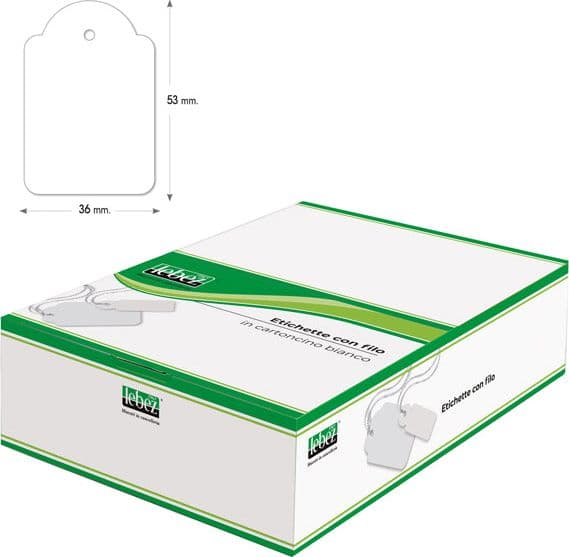 Scatola 500 Etichette Con Filo A392 (36X53Mm in Etichette multifunzione Il Centro - Jesi, commercioVirtuoso.it