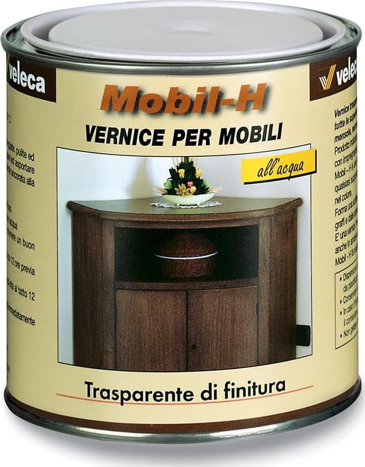 VELECA - MOBIL-H VERNICE PER MOBILI FINITURA LUCIDA 250 ML in Vernice Stockdoc - Terni, commercioVirtuoso.it