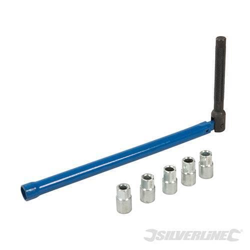 Utensile con corpo in acciaio per l'installazione dei rubinetti 8 - 12 mm Silverline in Chiavi per tubi Eternal Brico - Ariano Irpino, commercioVirtuoso.it