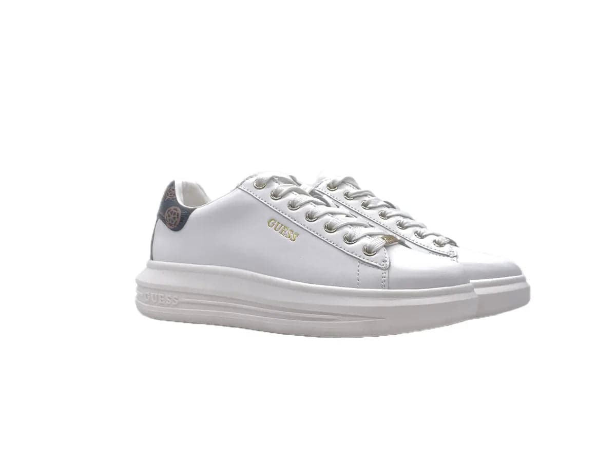 GUESS Sneaker Donna Bianco Logo in Sneaker casual Calzature Durello - Agna, commercioVirtuoso.it