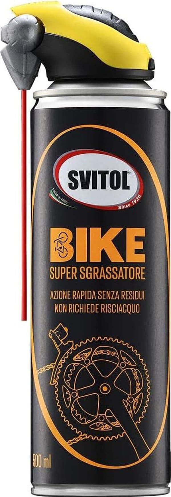 Svitol bike 500ml supersgrassatore spray specifico per bici e E-bike in Oli e lubrificanti Aloiserw.com - Altomonte, commercioVirtuoso.it