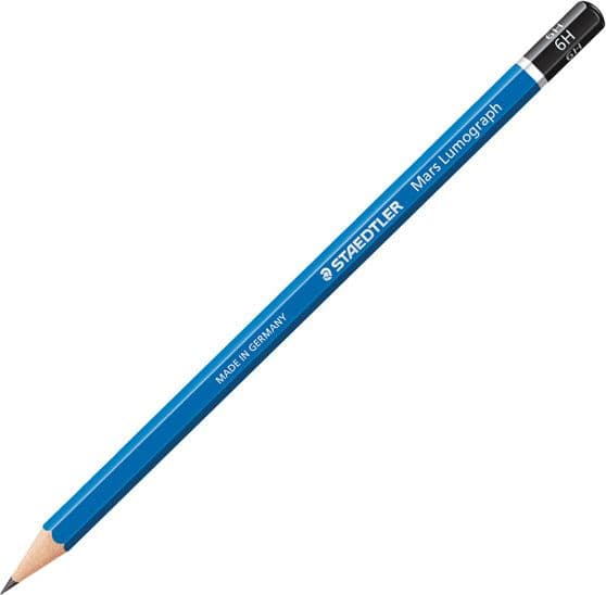 Matita Grafite Mars Lumograph 100-6H Staedtler in Matite di legno Il Centro - Jesi, commercioVirtuoso.it