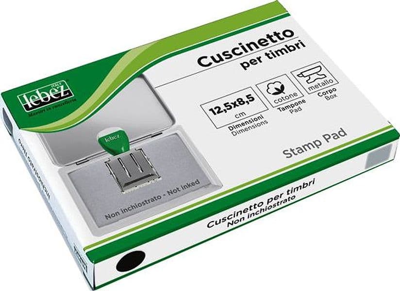 Cuscinetto Timbri 12X8Cm Neutro Art.1481-Ni Lebez in Il Centro - Jesi, commercioVirtuoso.it