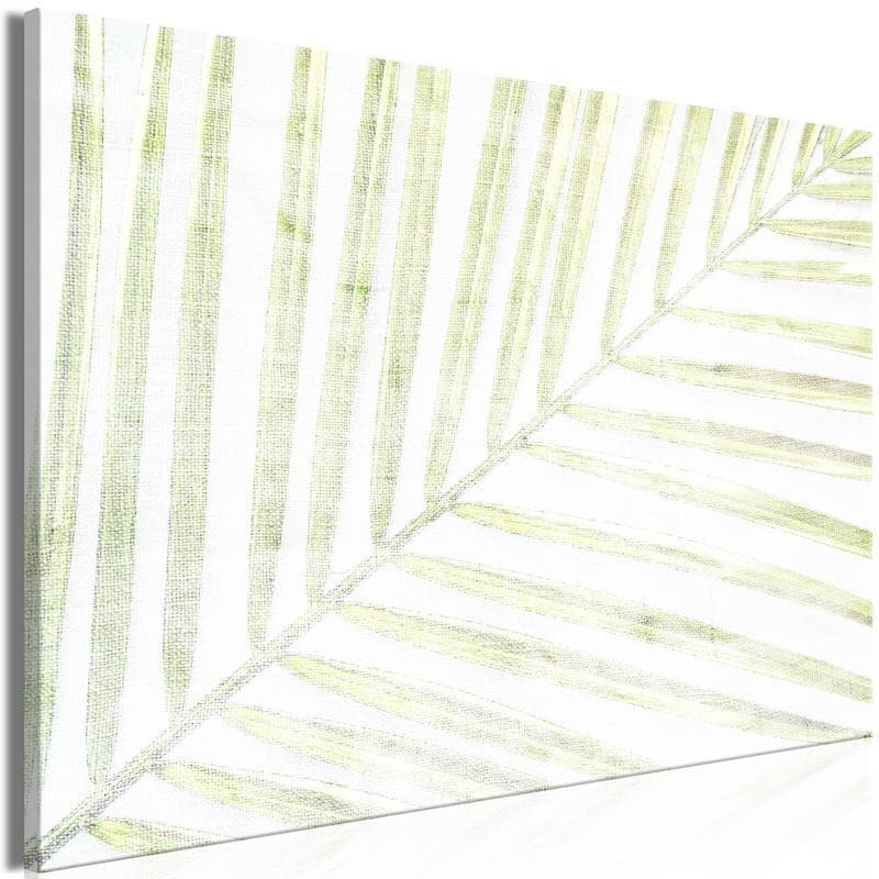 Quadro - Palm Leaf (1 Part) Wide in Poster e stampe Collezione Casa - Trebisacce, commercioVirtuoso.it