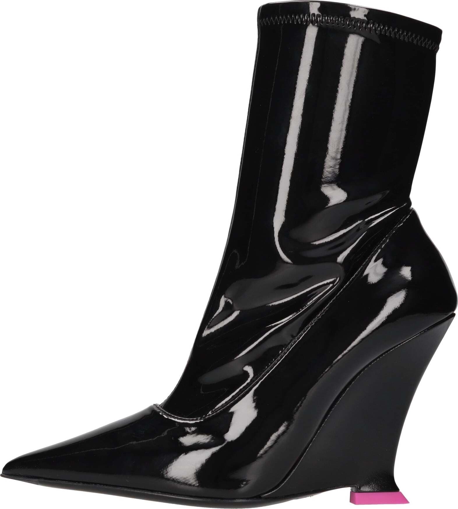 3JUIN-Scarpe-con-Tacco-Nero-da-donna