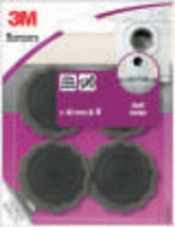 3M---4-PARACOLPI-ADESIVI-ANTIRUMORE-D-40MM