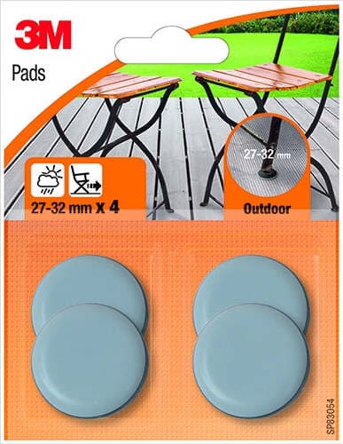 3M---4-PATTINI-SCIVOLATORI-PER-ESTERNO-D.-27-32MM