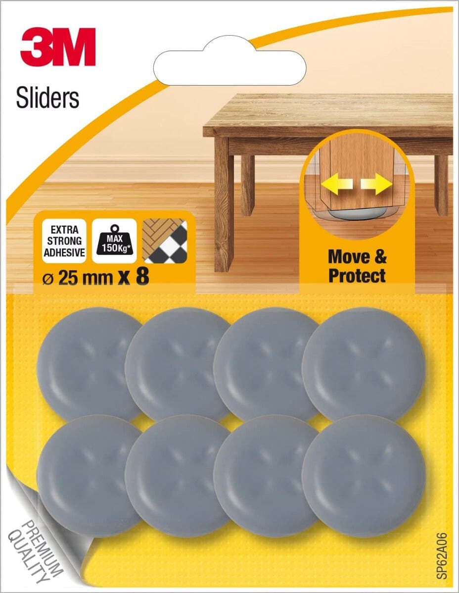 3M---8-PATTINI-PROTETTIVI-CLASSICI-D-25-MM
