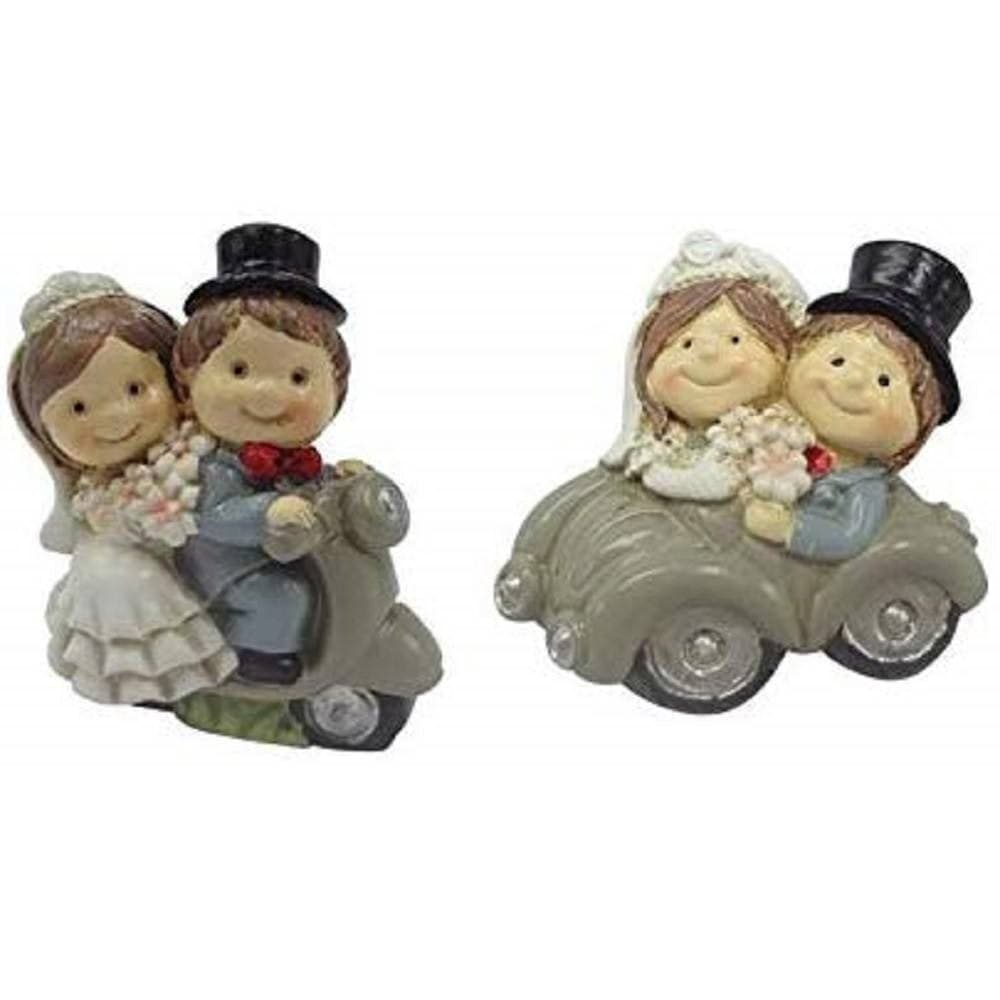 3pz Calamita 6cm Sposi Auto Vespa Magnete Ceramica Bomboniera Matrimonio Segnaposto Casa e cucina/Hobby creativi/Materiali per hobby creativi/Forniture per feste/Bomboniere Trade Shop italia - Napoli, Commerciovirtuoso.it