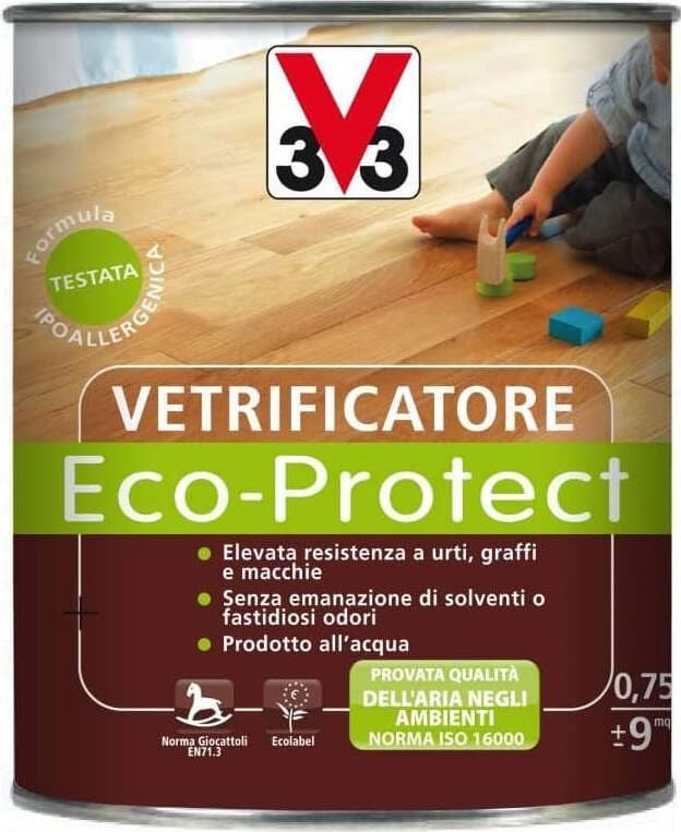3V3---VETRIFICATORE-ECO-PROTECT-INCOLORE-SATINATO-0,75-LT