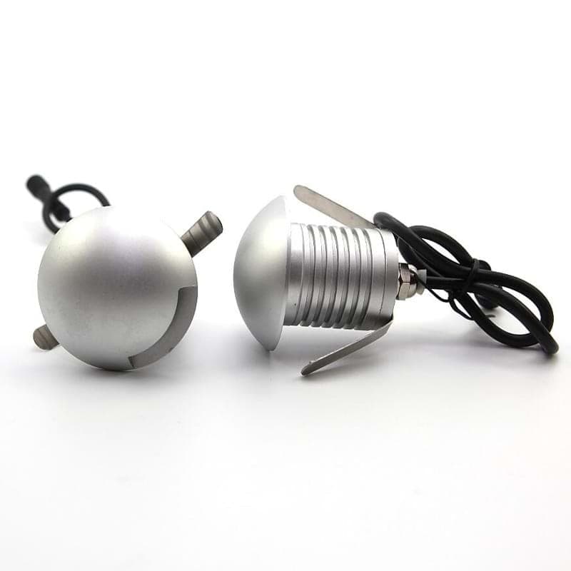 3W-Faretto-Incasso-LED-12V-24V-Segnapasso-Carrabile-Radente-1-Fascio-Esterno-IP67