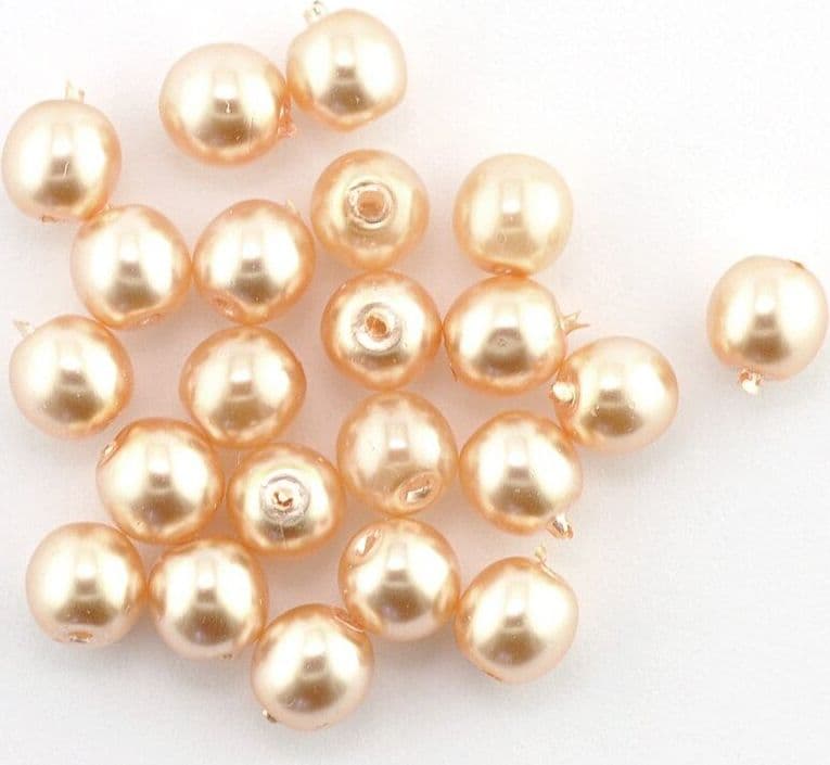 4-mm-perle-di-vetro-1660-salmone-Pearl-Qty-1