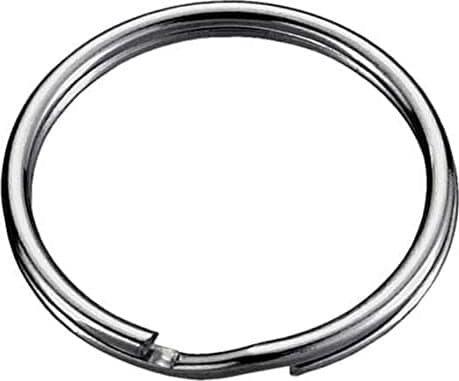 4-PEZZI---ANELLI-PER-PORTA-CHIAVI-IN-ACCIAIO-NICHELATO-16MM