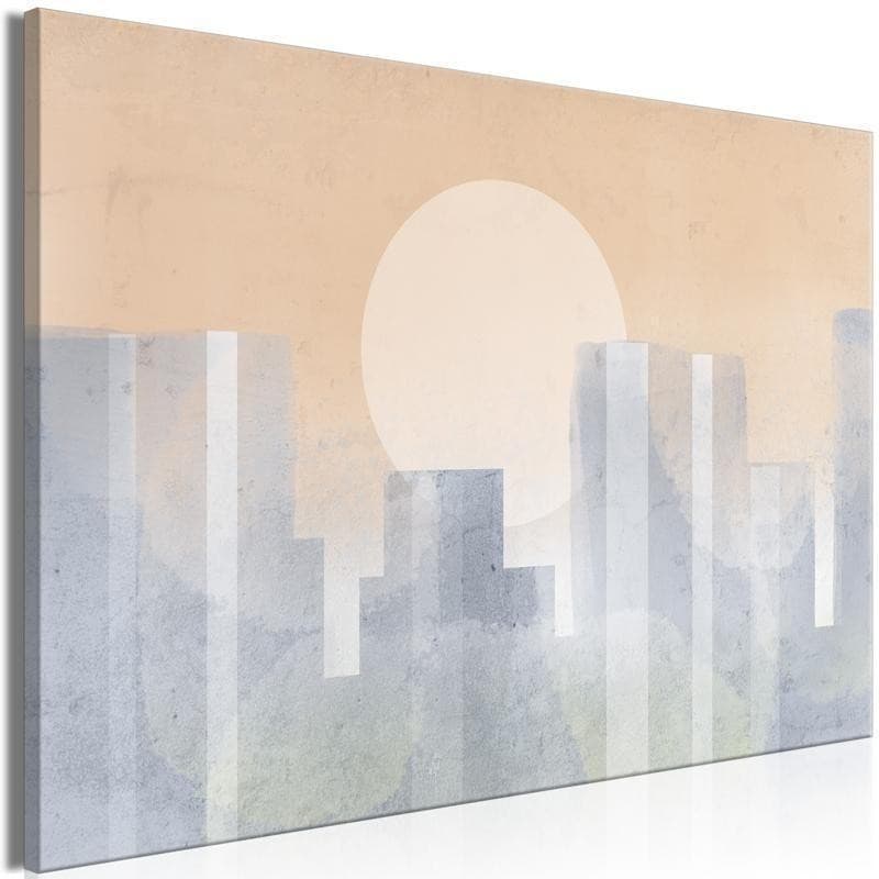 Quadro - Modern City (1 Part) Wide - Second Variant in Poster e stampe Collezione Casa - Trebisacce, commercioVirtuoso.it