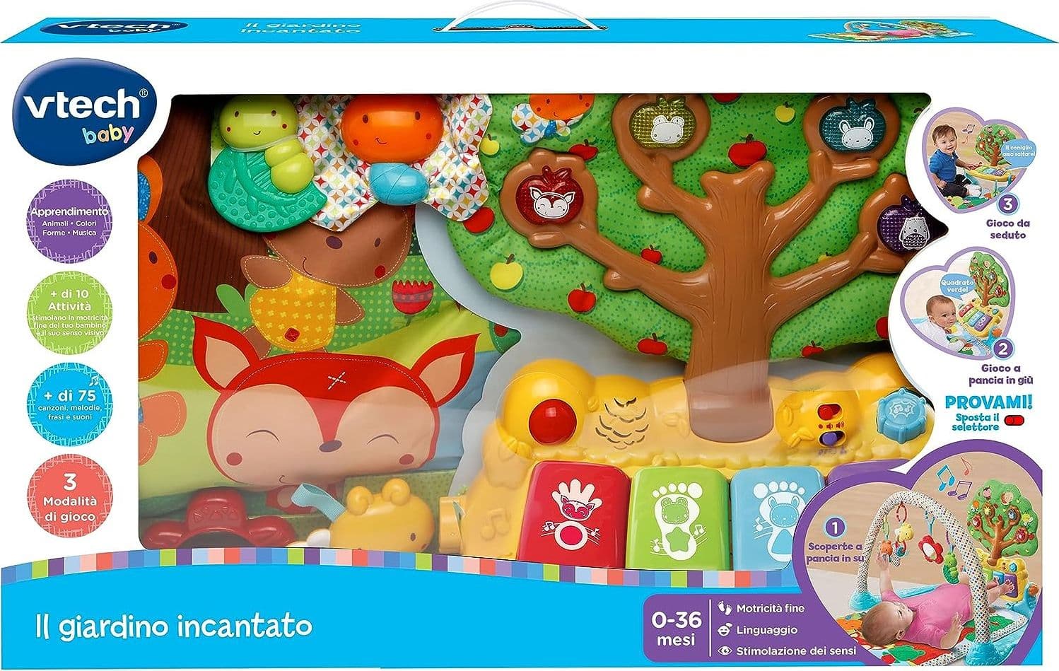 Vtech - Tappeto Gioco Il Giardino Incantato in Tappetini gioco e palestrine Centro Bimbo - Siderno, commercioVirtuoso.it