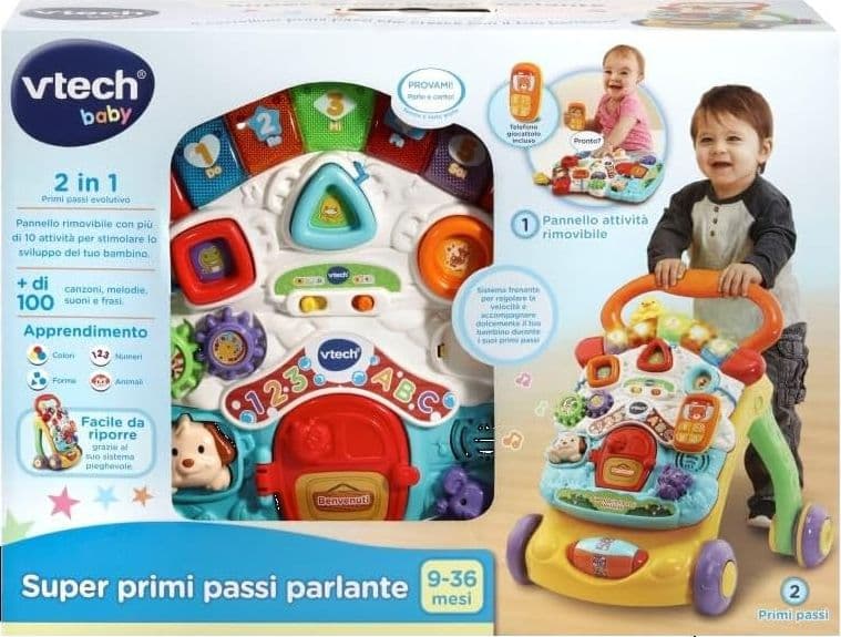Vtech - Super Primi Passi Parlante 2 in 1