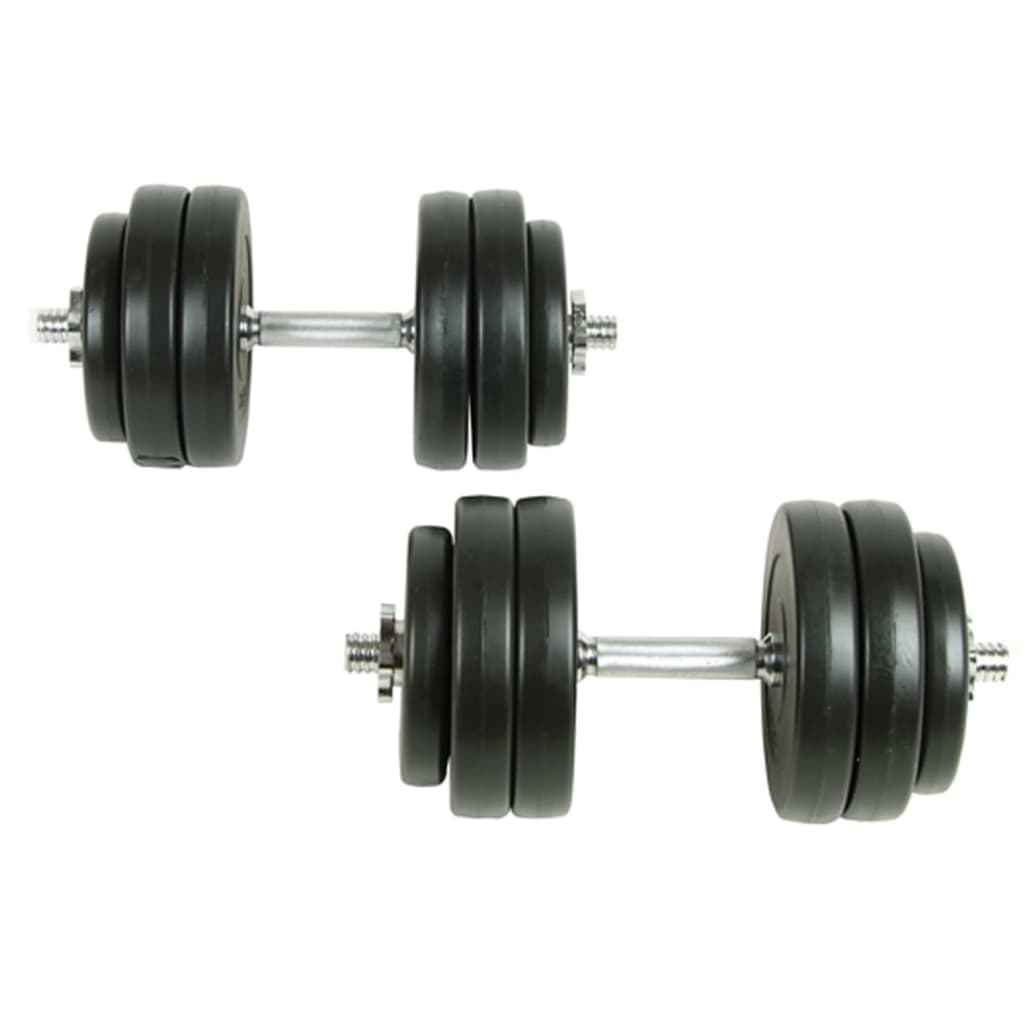 Set manubri e Dischi Peso Totale 30 kg Allenamento Palestra in Manubri Esplodia - Napoli, commercioVirtuoso.it