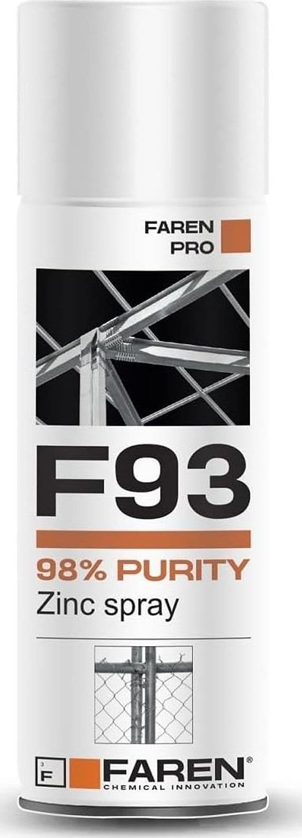 Faren F93 400ml zinco spray protezione alla corrisione e alle ossidazioni purezza 98% in Vernice a spray Aloiserw.com - Altomonte, commercioVirtuoso.it
