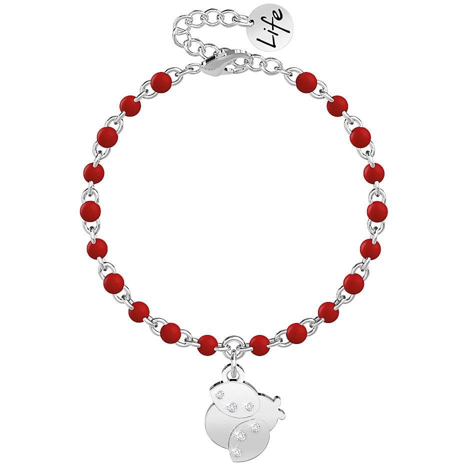KIDULT - BRACCIALE COCCINELLA | FORTUNA in Bracciali Alba Gioielli - Casoria, commercioVirtuoso.it
