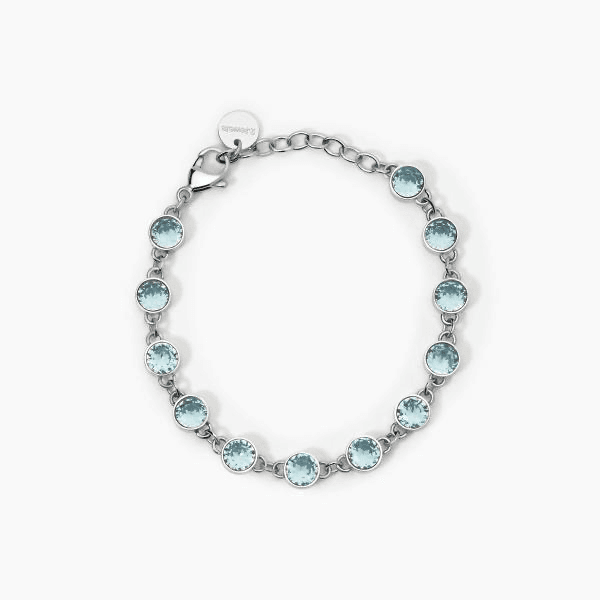 2Jewels - Bracciale in acciaio 316L cristalli in Bracciali Alba Gioielli - Casoria, commercioVirtuoso.it