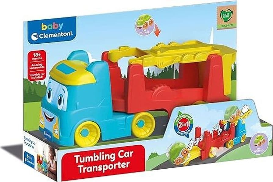 Clementoni - Tumbling Car Transporter 17996 in Veicoli elettrici Centro Bimbo - Siderno, commercioVirtuoso.it
