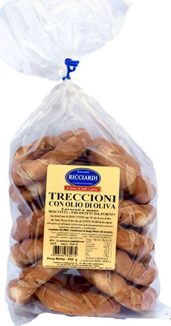 450gr. Taralli Maxi con Finocchietto con Olio di Oliva Treccioni Artigianali Italiani Fatti a Mano Biscotti Ricciardi in Grissini taralli e fette biscottate Biscotti Ricciardi - San Lorenzello, commercioVirtuoso.it