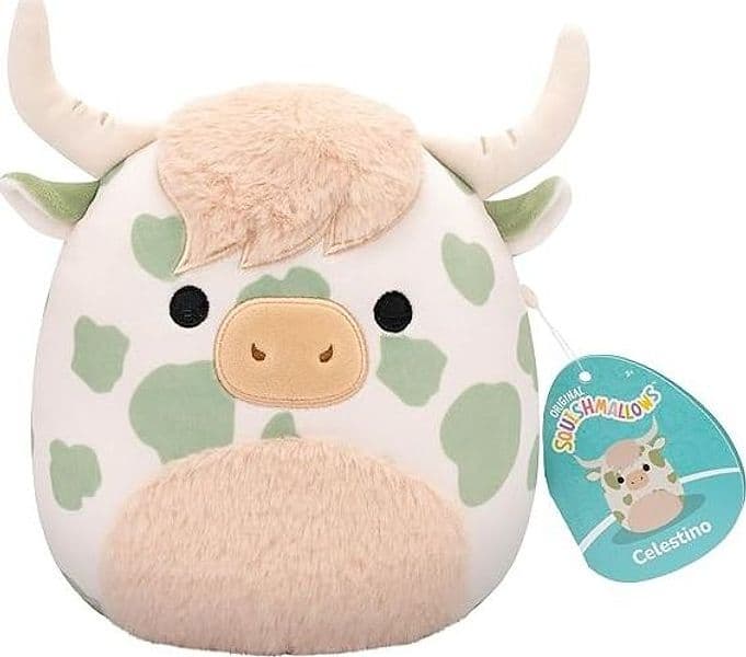 Squishmallows Celestino la mucca delle Highland 19 cm - SQCR06578 in Animali di peluche Centro Bimbo - Siderno, commercioVirtuoso.it