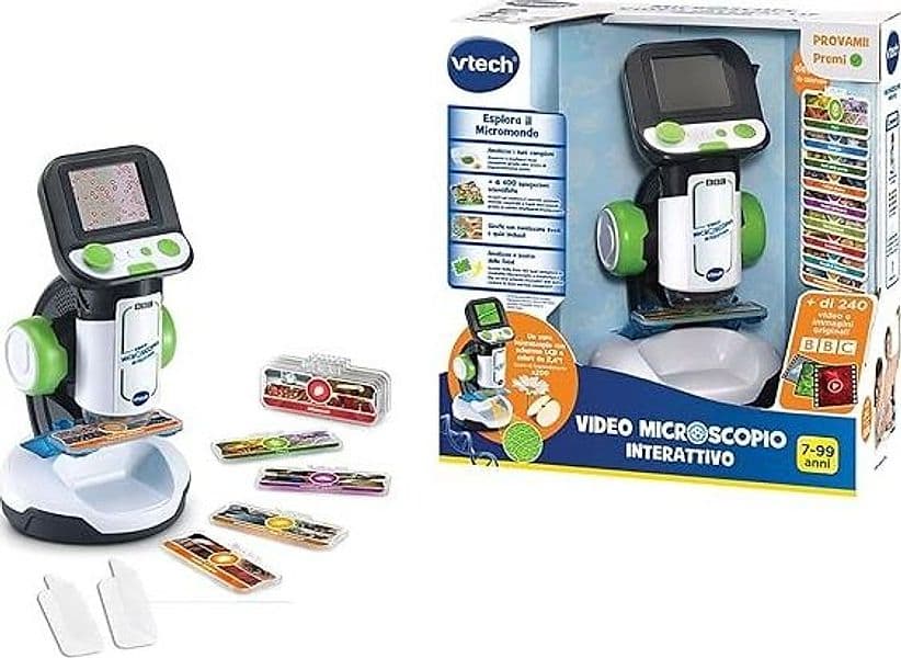 VTech Video Microscopio Interattivo - 616107 in Microscopi Centro Bimbo - Siderno, commercioVirtuoso.it