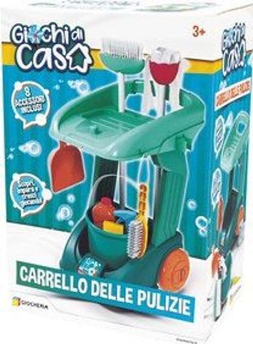 Giochi di Casa Carrello delle pulizie con 8 accessori in prodotto Centro Bimbo - Siderno, commercioVirtuoso.it