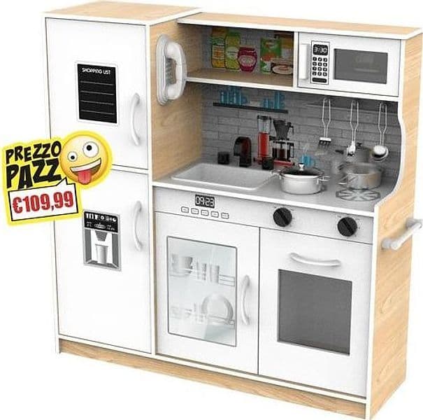 Cucina in legno 80 cm - Giocheria