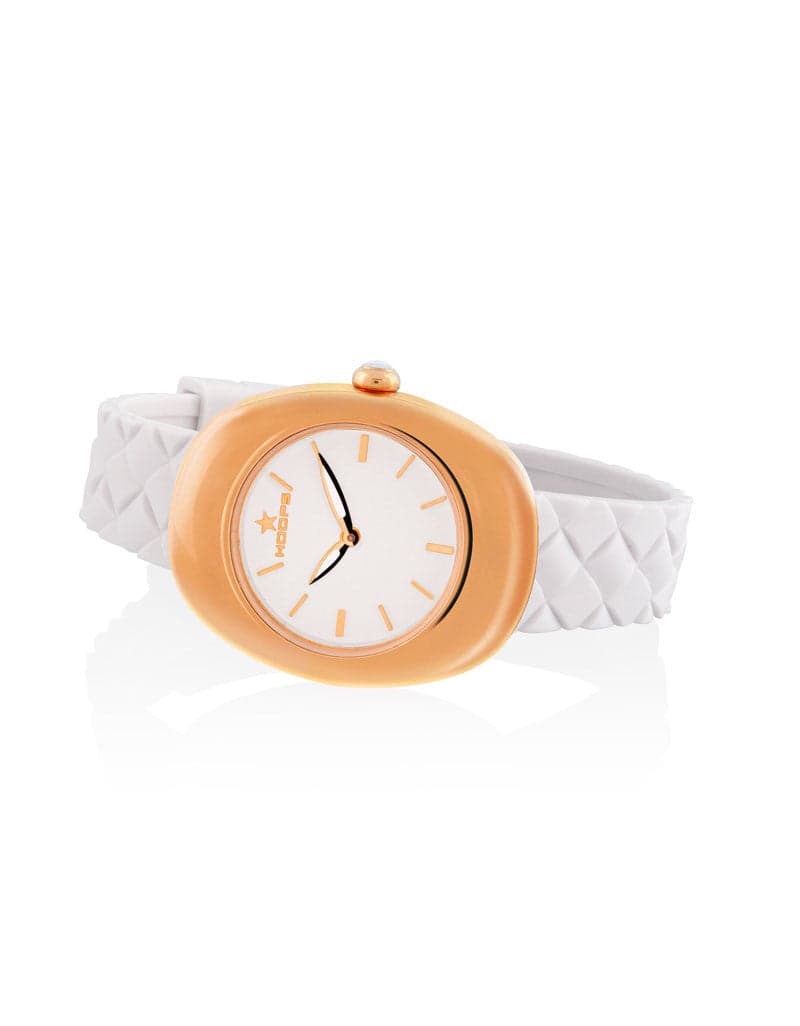 Hoops - NUAGE ROSE GOLD WHITE in Orecchini Alba Gioielli - Casoria, commercioVirtuoso.it
