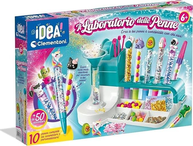 Clementoni Idea - Laboratorio delle Penne Personalizzate 18748 in Pennarelli per bambini Centro Bimbo - Siderno, commercioVirtuoso.it