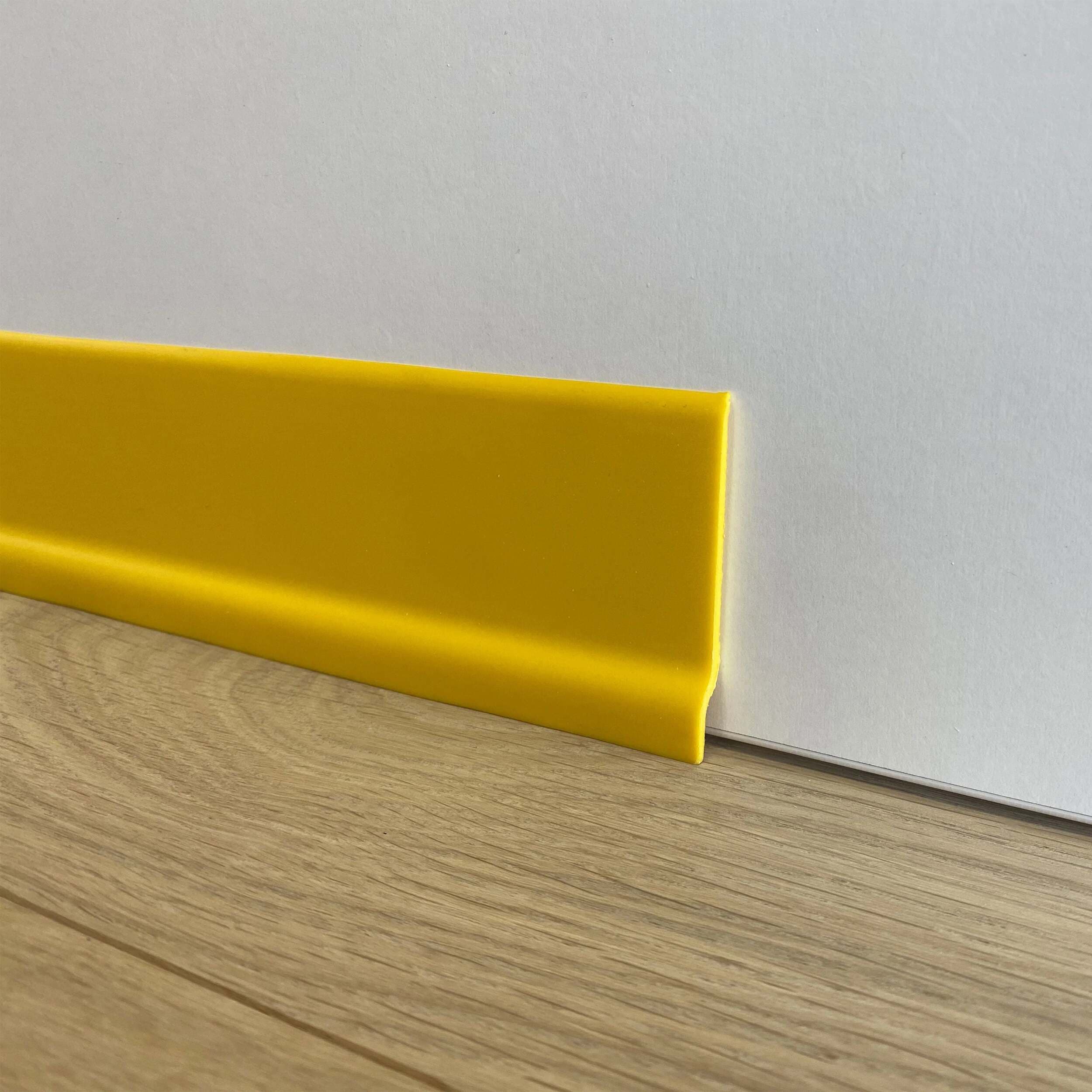 46ml Di Battiscopa Pvc Giallo 70x8x2000 Fai da te/Prodotti per la costruzione/Materiali da costruzione/Pavimenti/Materiali per pavimenti/Battiscopa Eternal Parquet - Ariano Irpino, Commerciovirtuoso.it