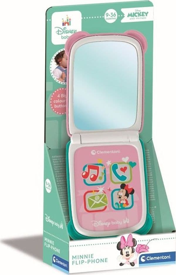 Clementoni - Minnie Flip Phone - 17515 in Telefoni e cellulari Centro Bimbo - Siderno, commercioVirtuoso.it
