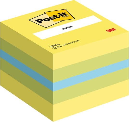 Blocco Minicubo 400Foglietti Post-It 51X51Mm 2051-L Limone Neon in Blocchetti memo adesivi Il Centro - Jesi, commercioVirtuoso.it