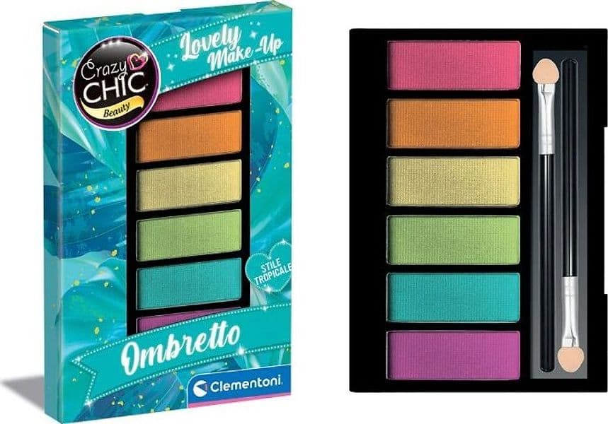 Clementoni - Crazy Chic Palette Ombretti in Trucchi Centro Bimbo - Siderno, commercioVirtuoso.it