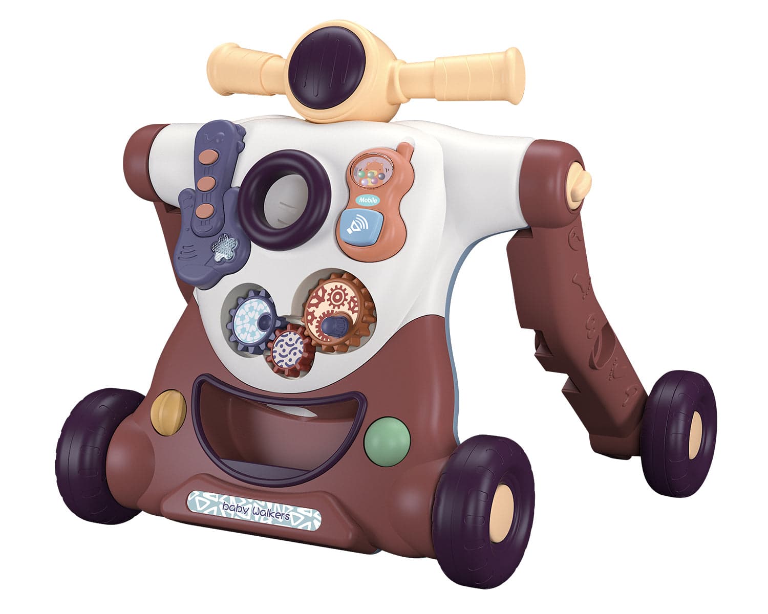 Kikkaboo Girello & Scooter 4 in 1 Robo Beige in Girelli La Casa Del Bebè - Napoli, commercioVirtuoso.it
