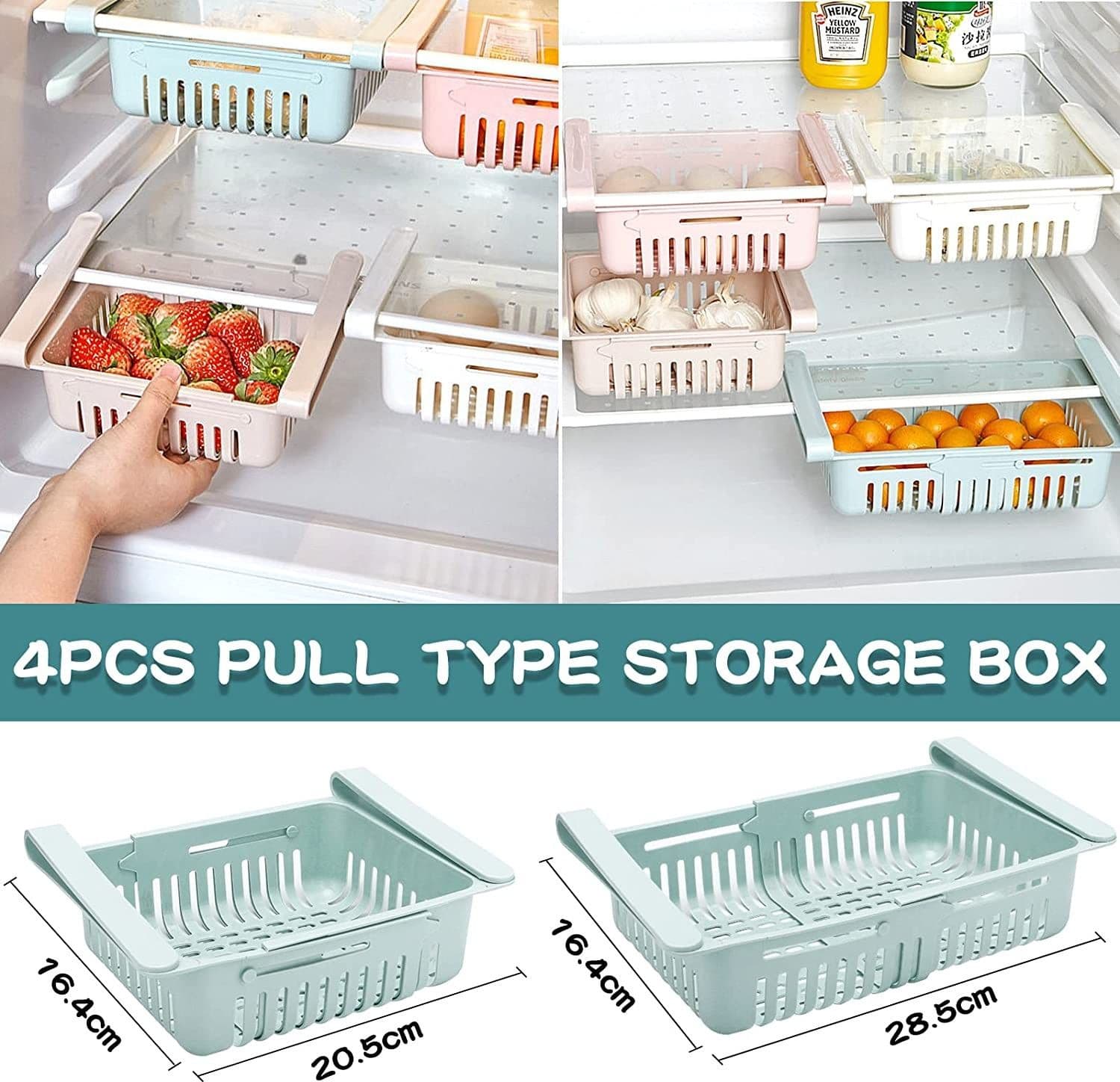 4pz Cassetto A Morsetti Per Frigorifero Facile Da Appendere Cestino Contenitore Casa e cucina/Grandi elettrodomestici/Accessori e parti di ricambio/Ricambi e accessori per frigoriferi/Cassetti per frigoriferi Trade Shop italia - Napoli, Commerciovirtuoso.it