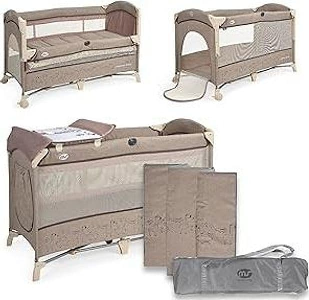 MS - Lettino da campeggio Fianco Letto Oxford Beige in Lettini con sbarre Centro Bimbo - Siderno, commercioVirtuoso.it