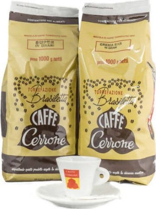 500gr Caffè in chicchi Miscela Crema Bar 100% Robusta caffè in grani sacchetto caffè per moka ed espresso Bar 500gr Caffe Cerrone Since '51 in Chicchi di caffè tostati Caffè Cerrone - Santa Maria Capua Vetere, commercioVirtuoso.it
