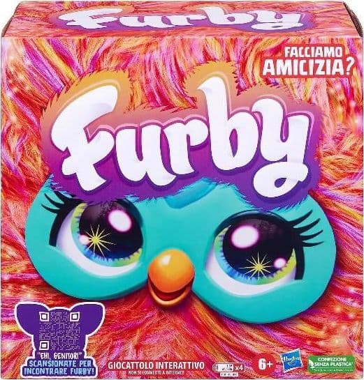 Furby corallo, giocattoli di peluche interattivi per bambini e bambine dai 6 anni in su - F6744IT4 in Animali interattivi eWeki - Napoli, commercioVirtuoso.it