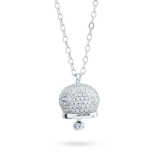 Boccadamo - Collana con campanella di zirconi in Collane Alba Gioielli - Casoria, commercioVirtuoso.it