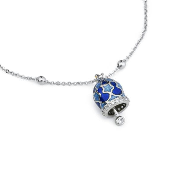 Boccadamo - Bracciale con campanella portafortuna viola e azzurro in Bracciali Alba Gioielli - Casoria, commercioVirtuoso.it