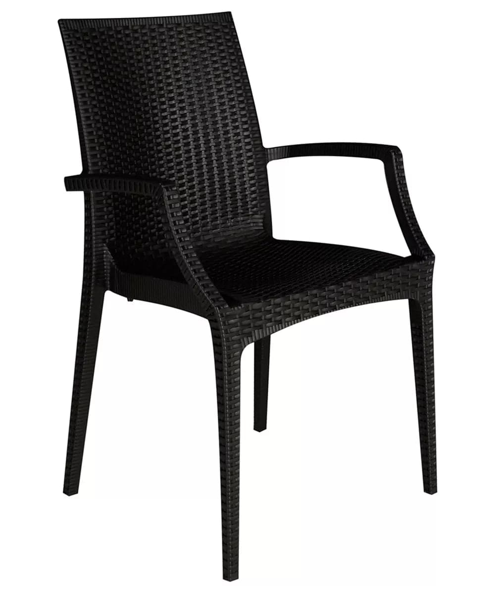 Poltrona Rattan Bistrot colore antracite in Autocategorizzazione Più Di Più Ideas - Casalnuovo di Napoli, commercioVirtuoso.it