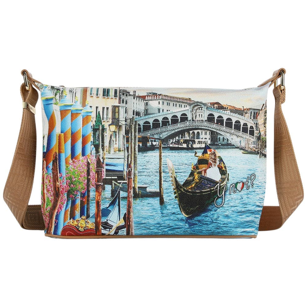 YNot borsa hobo easy stampa Dream in Venice YES592S5 Borse YNot