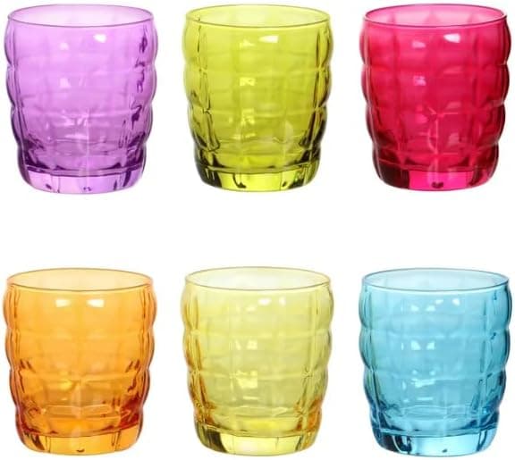 Set 6 bicchieri colorati in vetro Horizon in Autocategorizzazione Più Di Più Ideas - Casalnuovo di Napoli, commercioVirtuoso.it