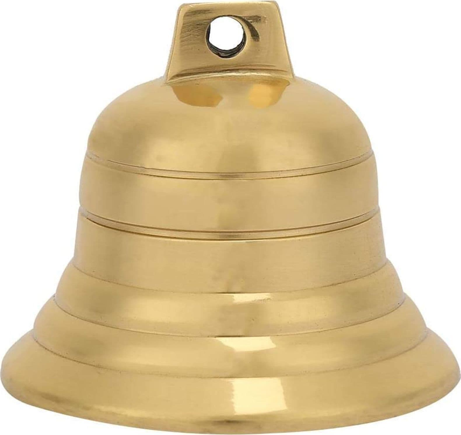 Campana in Ottone lucido da appendere per pecore e cani da caccia in Accessori per il trasporto La Zappa - Altamura, commercioVirtuoso.it