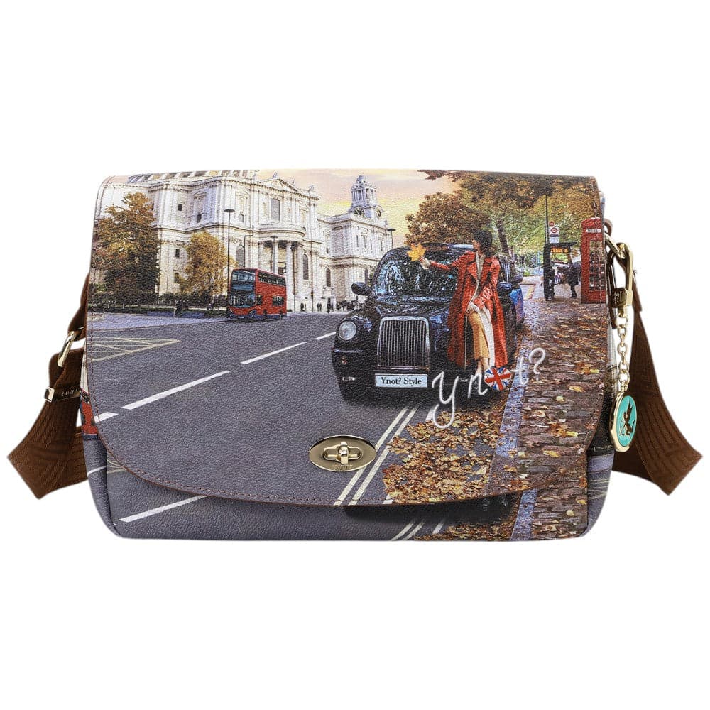 YNot borsa tracolla flap bag LONDON TOURIST YES631F5 Borse YNot
