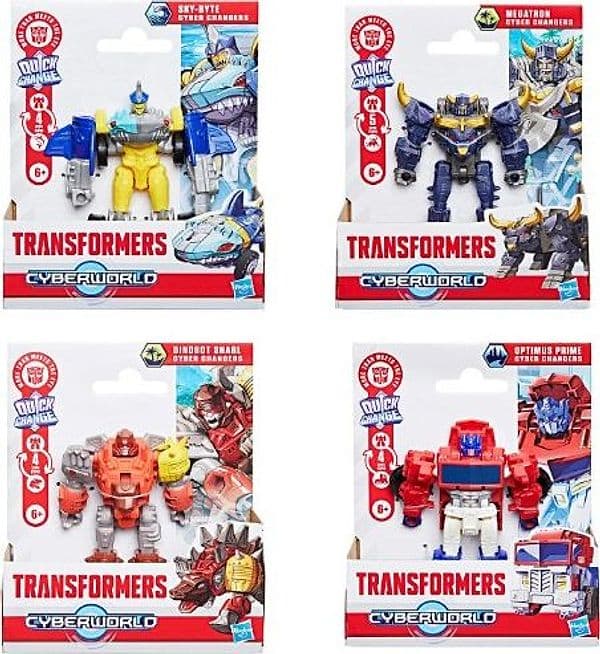 Hasbro - Personaggi Transformers Cyber Changers Assortiti in Personaggi d'azione Centro Bimbo - Siderno, commercioVirtuoso.it